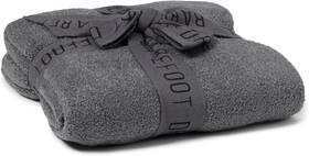 Bdbcl22523 Barefoot Dreams Cozychic Lite Baby Receiving Blanket Coal One Size