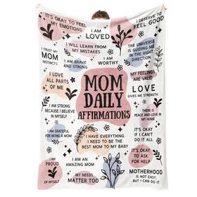 692lih Baubledazz Girl Mom Gifts Blanket 50x60 Inch Postpartum Gender Reveal Baby Girls Gift