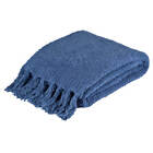 Bcp15-5070bl Fox Valley Traders The Cozy Chenille Throw By 840853148128