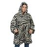 Bd3653355 Shop Lc Black White Zebra Print Sherpa Wearable 687408477704