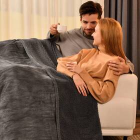 Bearhug 973497691911 Electric Blanket Twin Size Fast Heating Heated Over Heat Protect An