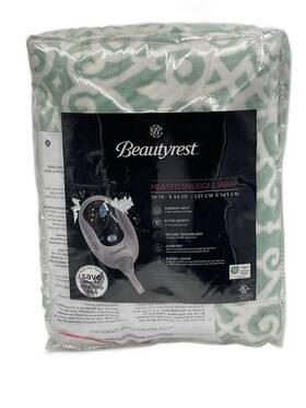 Br54-0825 Beautyrest Electric Poncho Blanket
