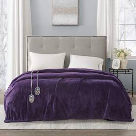 Br54-1933 Beautyrest Heated Electric Blanket For Cold Weather Fast Heating Auto S