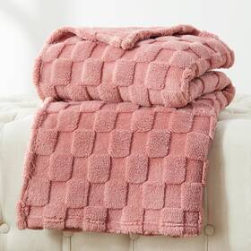 Beusc2s1p1th Bedelite Super Soft Throw Blanket For Couch 50 Inch X60 Z02-dusty Pink