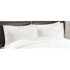 Lbbd14050 Bedspread Standard Sham Lamont Jacquard White Woven