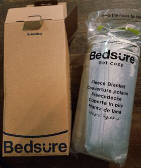99863214 Bedsure Essentials Fleece Blanket Soft Material Tumble Dry Low Heat Care
