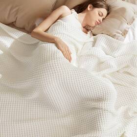 B0ctxwpdgv Bedsure 100 Cotton Twin Xl Blanket For Spring Summer Soft Waffle Weave Bed