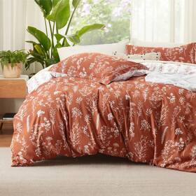 Ca000142rki Bedsure Duvet Cover King 104 Inch X 90 02 - Terracotta No Comforter