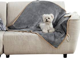 Bedsure Comfy Pet 841745161386 Medium Blanket 30 Inch X40 Grey Waterproof Washable Sherpa Fleece Furniture Bedsure Comfy Pet 841745161386 Medium Blanket 30 Inch X40 Grey Waterproof Washable Sherpa Fleece Furniture