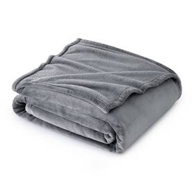 I8-shjh-8wh3 Bedsure Fleece Throw Blanket For Couch Grey - Lightweight Plush Fuzzy Cozy Soft