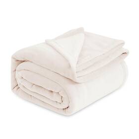 Usb0a5a3aw4qu Bedsure Fleece Blankets Queen 90 X Cream Lightweight Gentlesoft Size Plush Fuzzy