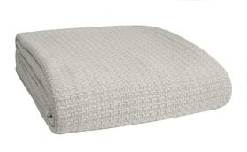 Belizzi Home 904359701668 100% Cotton Bed Blanket Breathable King Size Thermal Bla