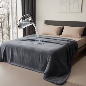 Ba8227 Benita Bedding Aid Inc. Waterproof Throw Blanket Flannel Leakproof And Spill-proof Gr