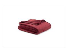 Berkshire 791551663621 Classic Velvety Plush Blanket King Roanoke Red