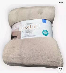Berkshire Blanket 198062153960 And Home Co Luxe Loft King Beige 112 Inch X 92