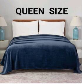 Berkshire Blanket 198062154042 And Home Co. Luxeloft 98 Inch X 92 Queen Size Blue Aqua Smart Dye