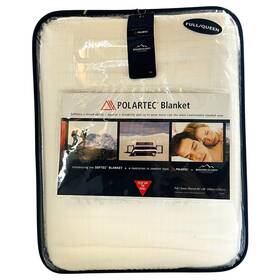 Berkshire Blanket 791551220404 Polartec Softec Full Queen 90 Inch X Cream Factory Sealed Nwt