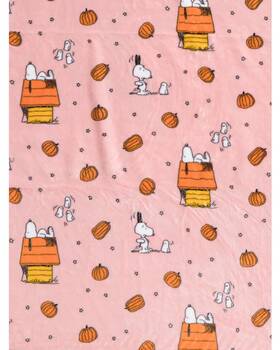 Berkshire Blanket 791551664314 And Home Co Halloween Throws Blankets Pink Wpumpkins Ghosts 50 X 70