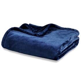 Berkshire Blanket 791551665595 Classic Velvetloft Solid Bed Queen Size Lightweight Cozy