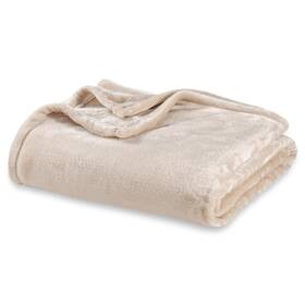 Berkshire Blanket 791551665762 Classic Velvetloft Solid Bed King Size Lightweigh