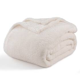 Berkshire Blanket 791551668923 Classic Extra-fluffy Plush King Size Bed Soft Fuzzy Fluffy