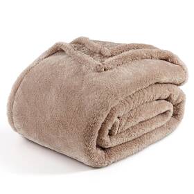 Berkshire Blanket 791551669166 Classic Extra-fluffy Plush King Size Bed Soft Fuzzy Fluffy