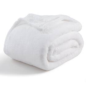 Berkshire Blanket 791551704607 Classic Extra-fluffy Plush Queen Size Soft Fuzzy Fluffy Long Hair B