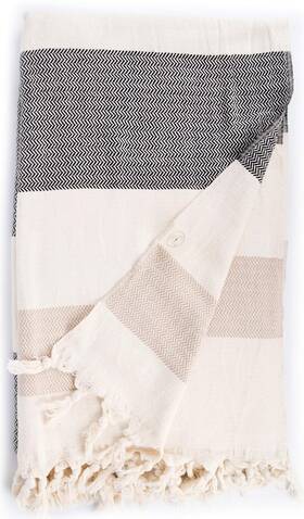 Bersuse 703168619366 100% Cotton Aspendos Xl Throw Blanket For Couch - Lightwe