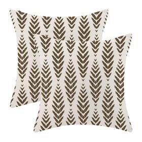 16224118 Betginy Brown Boho Pillow Covers 18 X Inch Pack Of 2 Bohemian Ethnic Herr