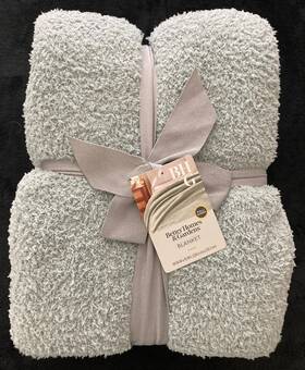 Better Homes & Gardens 847420080829 And Full/queen Cozy Knit Blanket Sage Green 90x92