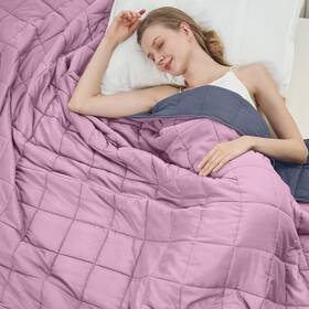 Betu 698596047174 Weighted Blanket For Adults 15lbs 48 Inch X72 Twin Full Size Cooling Heavy Throw B