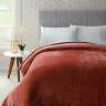 Bhf101806722014 Better Homes Gardens Plush Blanket Full Queen Luxury Velvet Brick