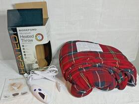 Biddeford 657812179181 - Microplush Heated Throw Blanket Pre-owned
