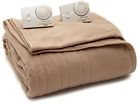 Biddeford Blankets Llc Twin Comfort Knit Heated Blanket Fawn 657812132162