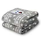 Biddeford Blankets Micro Plush Electric Heated Blanket With Digital