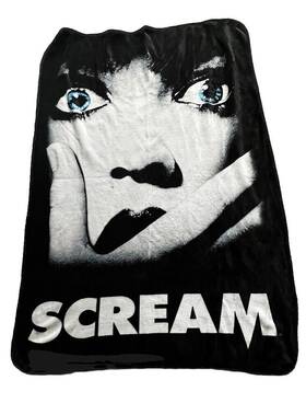 Bioworld 013244719584 Scream Horror Fleece Throw Blanket