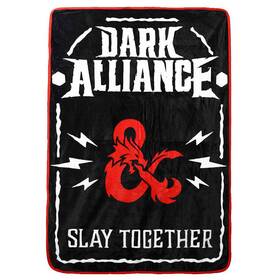 Bzu0wyzdad Bioworld Dungeons And Dragons Dark Alliance Digital Fleece Throw Blanket