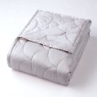 Bl001188-q-pewt Nikki Chu Blanket Queen Pewter 815584023426