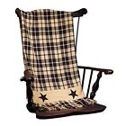 Black Farmhouse Star Throw 50x60-inch