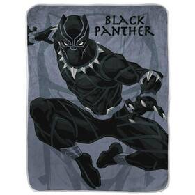 Black Panther 032281256319 King Silk Touch Throw 40 X 50 Microfiber Marvel