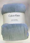 Blanket Color Sage 112x92 King Klein Calvin Aqua