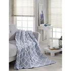 Blk24016650x65 Bed Blankets Bedspread Plush Cotton Throw Soft Cozy 752423712403