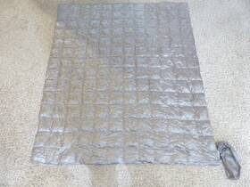 Brhfbd6070 Blue Ridge Home Fashions Bronze Down Lightweight Camping Throw Blanket 60 Inch X 70