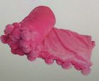 Bnfpom01pk Home Soft Things Boon Pompom Bed Couch Throw 0794615552374
