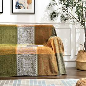 Xne000 Bofree Boho Sofa Cover Bohemian Throw Blanket Tassels Hippie Decor Covers Couch Chair