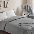 Br54-0845 Beautyrest Extra Soft Heated Fleece Blanket And Throw 675716975883