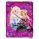 87918214620 Brand New Disney Frozen Loving Sisters Micro Raschel Blanket 46in X 60in