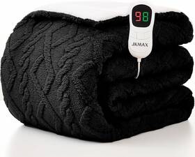Branded 445007112159 Heated Electric Blanket Twin Size-62 Inch X84 Heating With 10 Levels