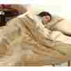 Brl9sts Sunbeam Automatic Heated Electric Blanket Twin Full Queen King Size Solid Throw Warming