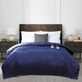 91126980 Brookstone Heated Blanket -